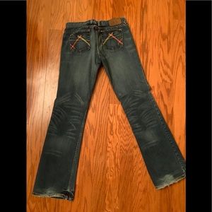 Armani exchange boot cut jeans